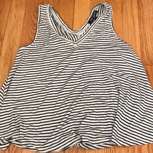 Flowy striped tank top